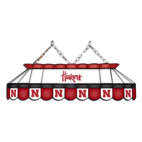 Nebraska Cornhuskers MVP 40 Inch Pool Table Lamp