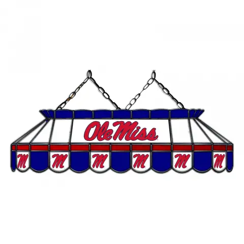 Ole Miss Rebels MVP 40 Inch Pool Table Lamp