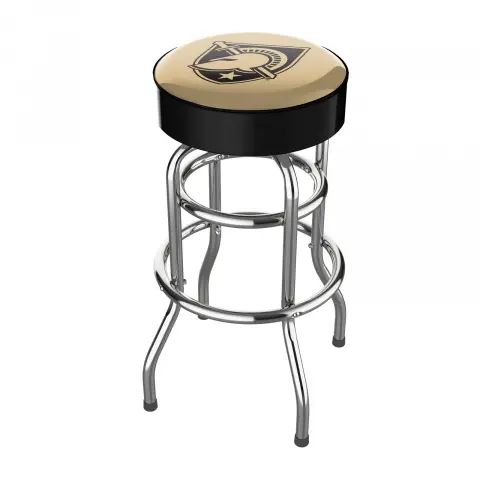Army Black Knights Chrome Bar Stool