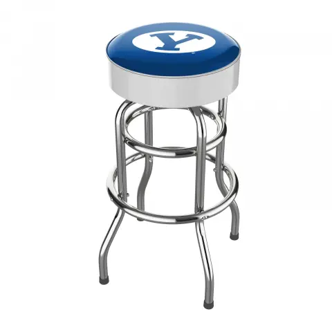 BYU Cougars Chrome Bar Stool