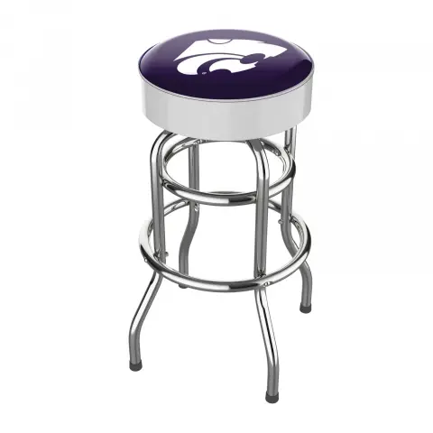 Kansas State Wildcats Chrome Bar Stool