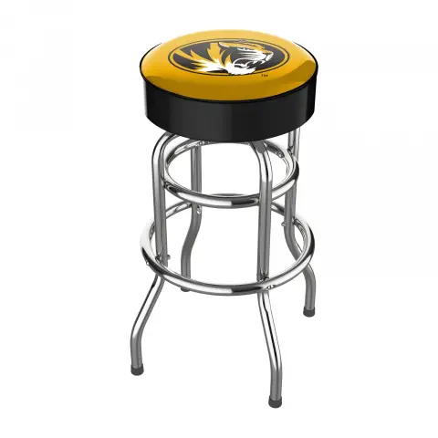 Missouri Tigers Chrome Bar Stool
