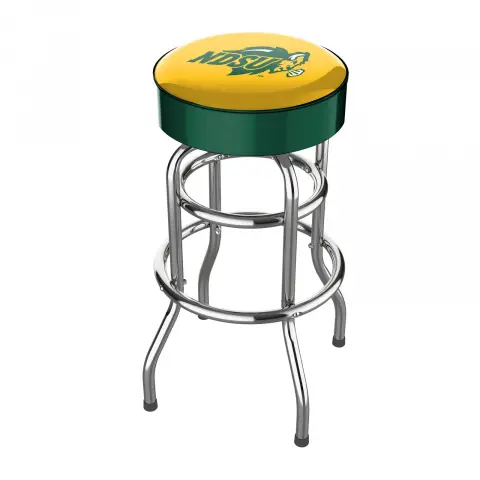 North Dakota State Bison Chrome Bar Stool