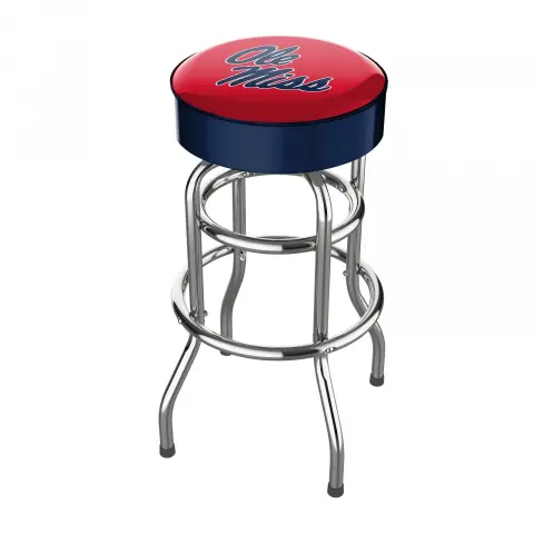Ole Miss Rebels Chrome Bar Stool