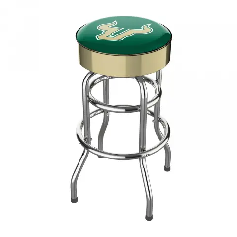 South Florida Bulls Chrome Bar Stool
