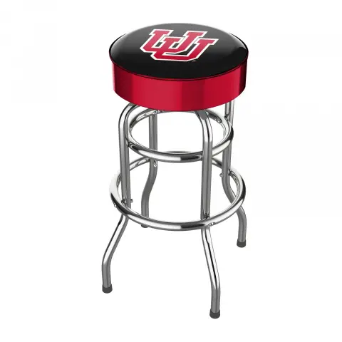 Utah Utes Chrome Bar Stool
