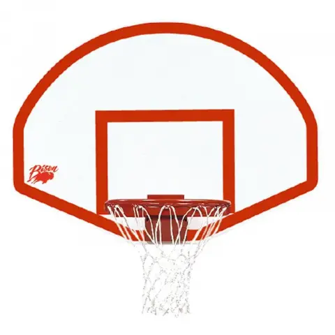 Bison 54" x 39" Dura Steel Fan-Shaped Playground Backboard