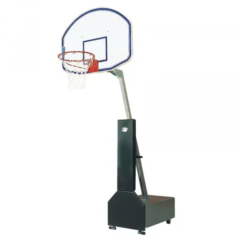 Bison Club Court Graphite Composite Portable Basketball Goal