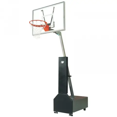Bison Club Court Acrylic Portable Basketball Goal