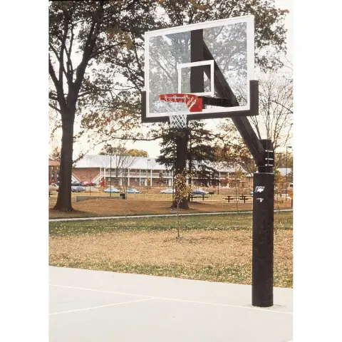 Bison Ultimate Glass Commercial Basketball Goal