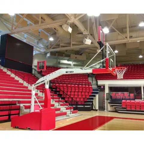 Bison T-REX International Manual Portable Basketball System