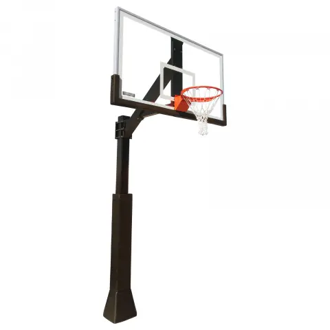Ironclad Highlight Hoops HIL664-XXL Fixed Height Basketball System