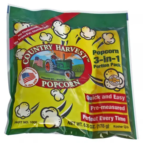 Country Harvest Popcorn Portion Pack 4 oz