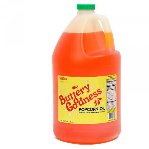 Paragon Buttery Goodness Popcorn Topping and Popping Oil - 1 Gallon