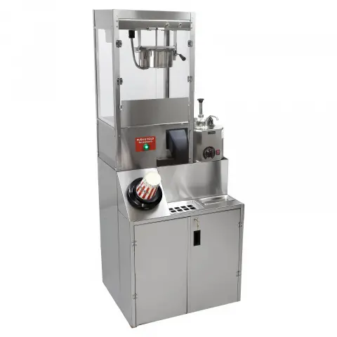 Paragon Auto Serve 8 oz Popcorn Machine - Back Service Doors