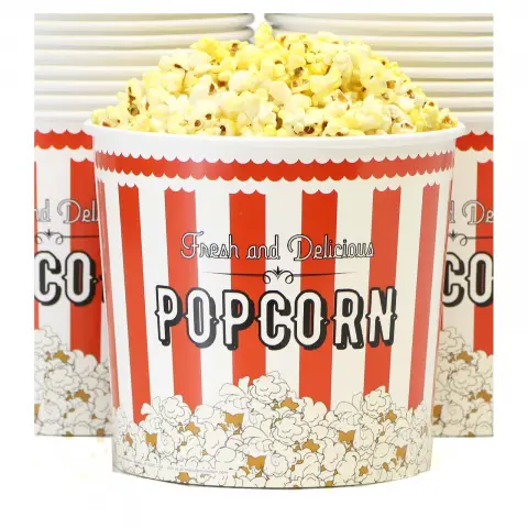 Paragon Popcorn Bucket 130 oz - 25 Count