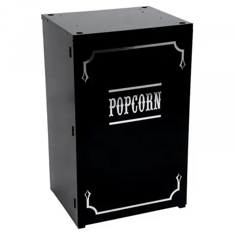 Paragon Medium Popcorn Stand for 1911 8 oz Machine - Black
