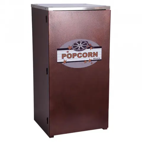 Cineplex Antique Copper Popcorn Popper Stand