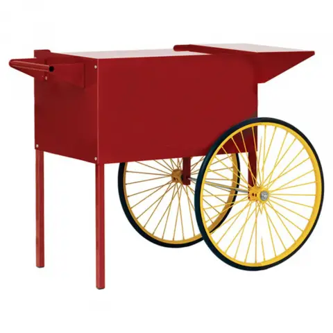 Large Popcorn Cart - Red
