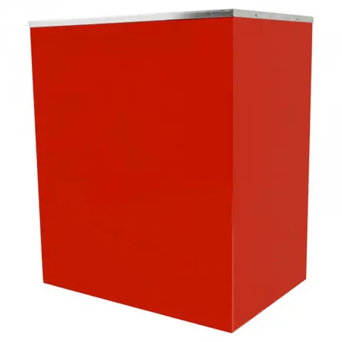 Paragon 14 oz Classic Pop Popcorn Machine Stand in Red