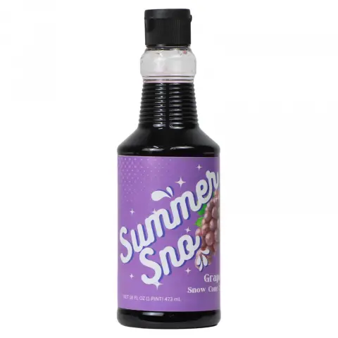 Paragon Summer Sno Snow Cone Syrup 6 Pack of Pints - Grape