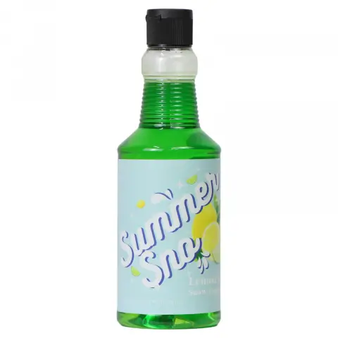 Paragon Summer Sno Snow Cone Syrup 1 Pint - Lemon Lime