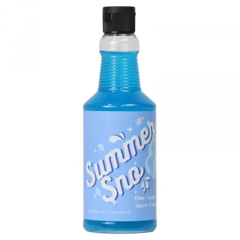 Paragon Summer Sno Snow Cone Syrup 6 Pack of Pints - Blue Cotton Candy