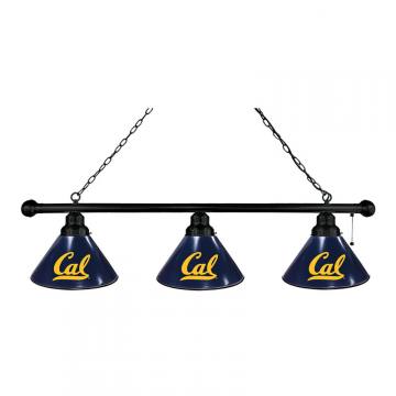 California Golden Bears 3 Shade Black Billiard Light