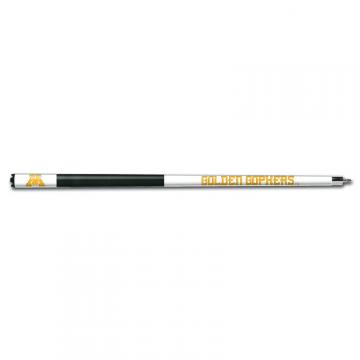 Minnesota Golden Gophers Engraved Billiard Cue - Gold