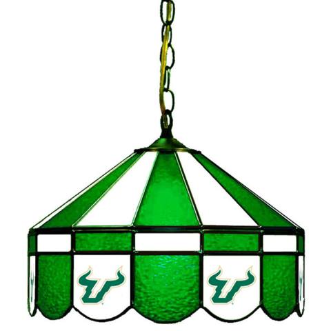South Florida Bulls 16 Inch Swag Hanging Lamp