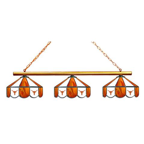 Texas Longhorns 3-Light Game Table Light