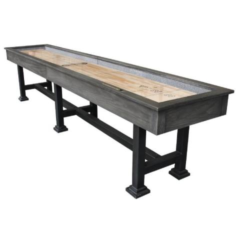 Berner Urban 12 Shuffleboard Table - Midnight Gray