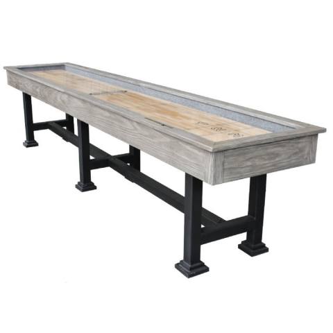 Berner Urban 12 Shuffleboard Table - Silver Mist