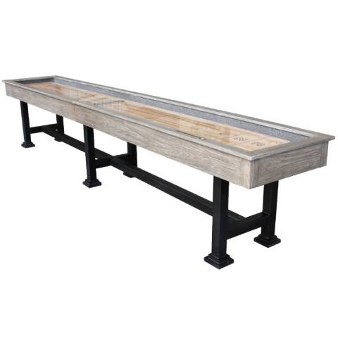 Berner Urban 14 Shuffleboard Table - Silver Mist