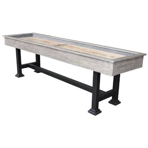 Berner Urban 9 Shuffleboard Table - Silver Mist