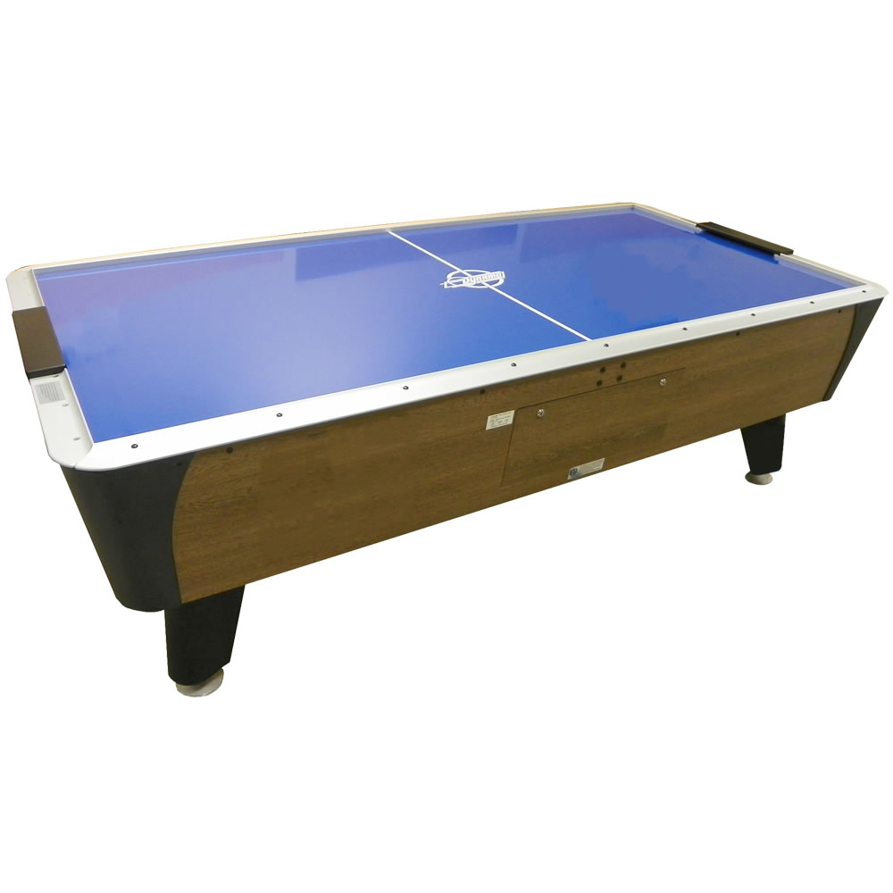 Dynamo Pro Style 8 Branded Oak Air Hockey Table American Super Sports