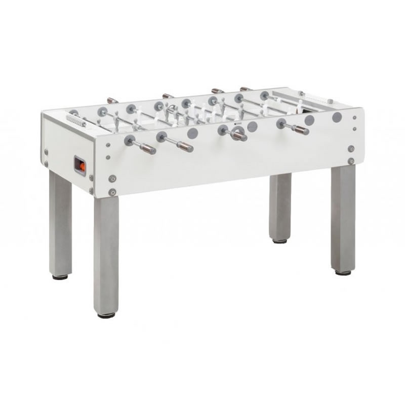 Garlando G-500 Pure White Foosball Table: American Super Sports
