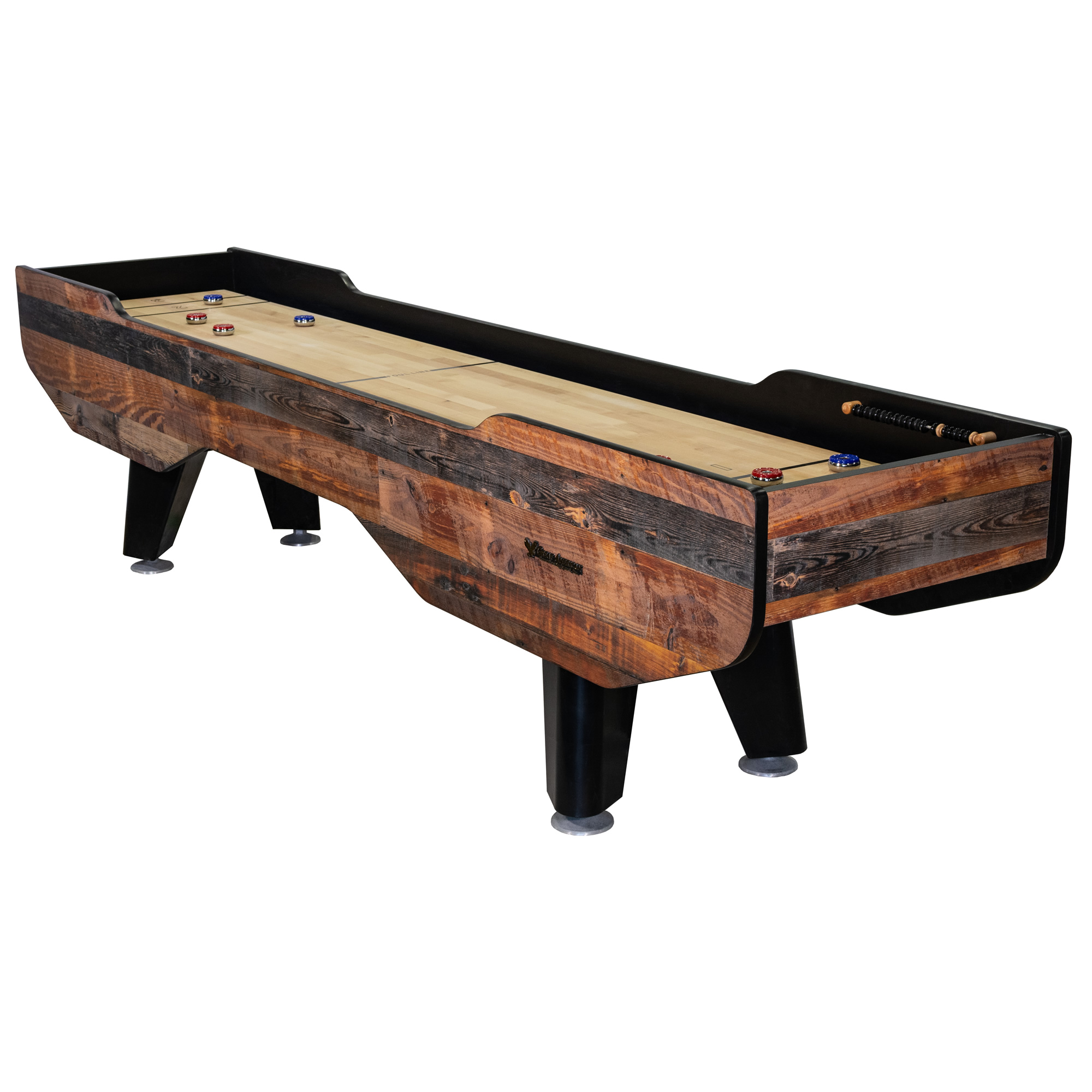 Great American Rustic Shuffleboard Table American Super Sports