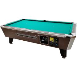 Valley Panther ZD-11X 93" Highland Maple Coin Op Pool Table with DBA