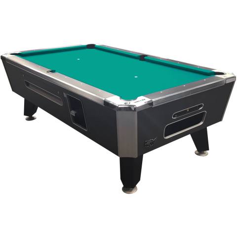 Valley Panther ZD-11 101" Black Cat Coin Op Pool Table