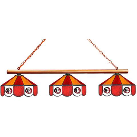 Florida State Seminoles 3 Shade Billiard Lamp