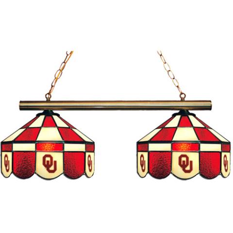 Oklahoma Sooners Executive 2 Shade Game Lamp