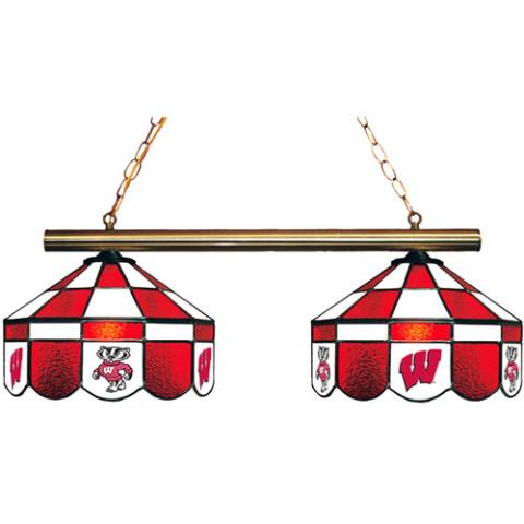 Wisconsin Badgers Executive 2 Shade Game Lamp