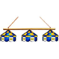Michigan Wolverines Executive 3 Shade Billiard Lamp