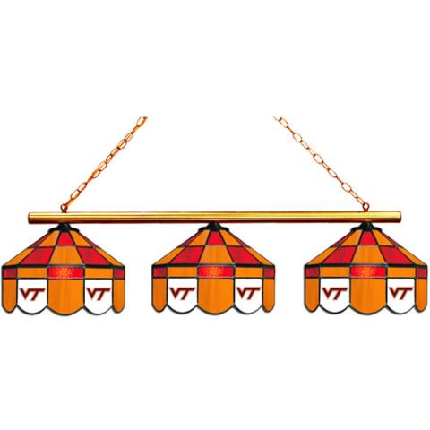 Virginia Tech Hokies Executive 3 Shade Billiard Lamp
