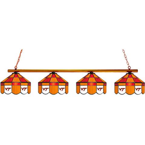 Virginia Tech Hokies Executive 4 Light Billiard Light