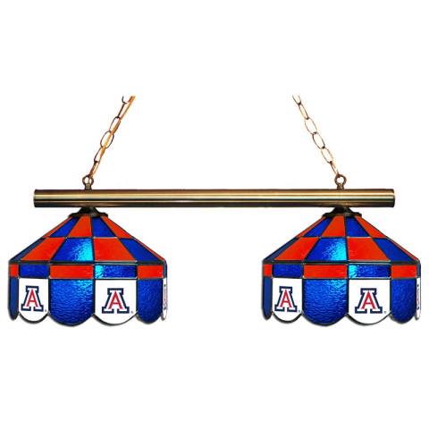 Arizona Wildcats 2 Shade Executive Game Table Light