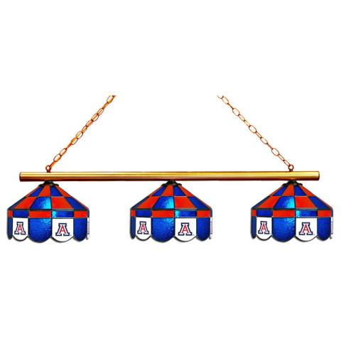 Arizona Wildcats 3 Shade Executive Billiard Light
