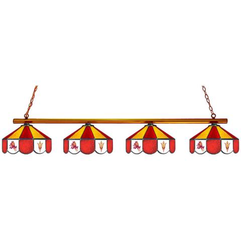Arizona State Sun Devils 4 Shade Billiard Lamp