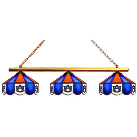 Auburn Tigers 3 Shade Billiard Lamp